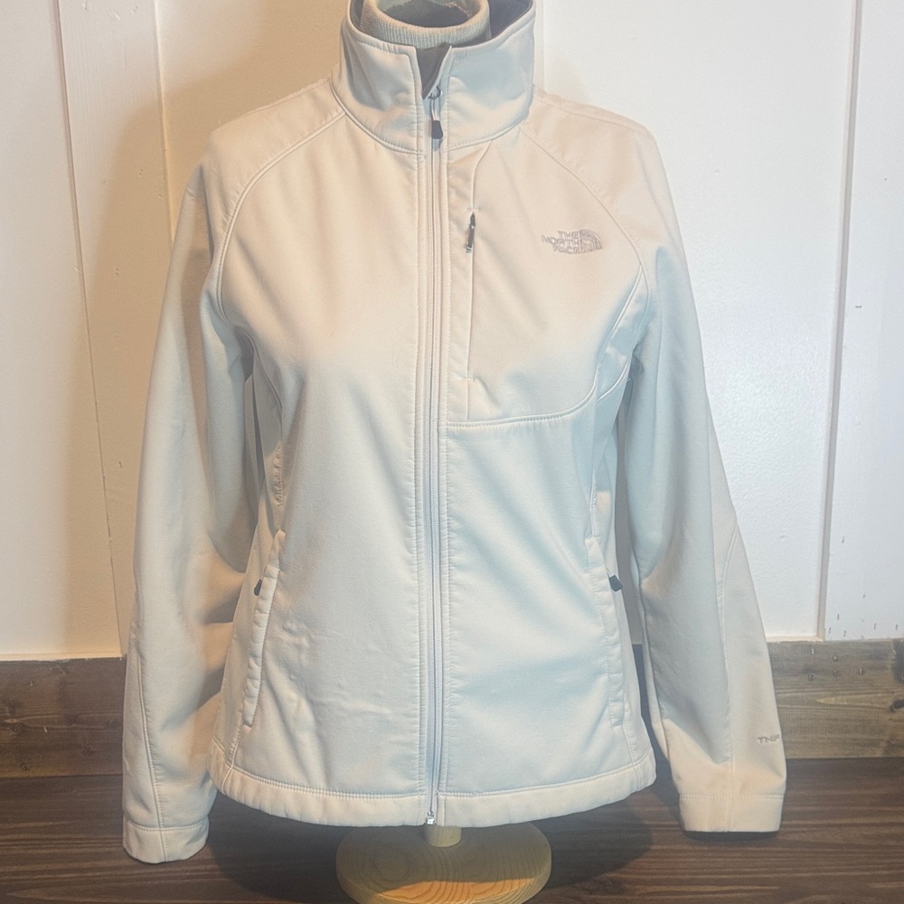 The North Face Women's Apex Bionic Off-White Jacket-Size L